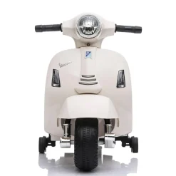 New Mini Vespa blanca 6V Vehículos De Batería O A Pedales