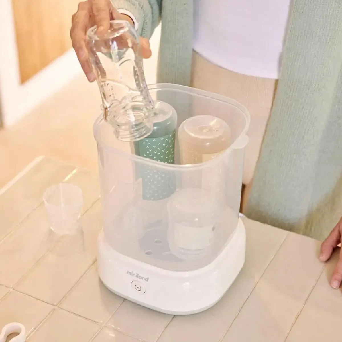 Discount - Esterilizador biberones Mini Steamy Biberones Y Chupetes·Esterilizadores