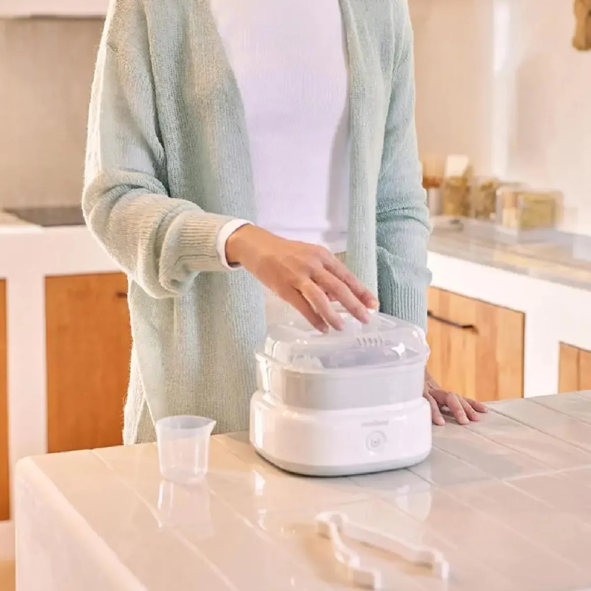 Discount - Esterilizador biberones Mini Steamy Biberones Y Chupetes·Esterilizadores