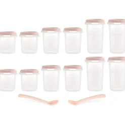 - Pack 12 Recipientes Hermetizados Multiuso ㅤ*MINILAND Best