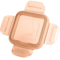 Discount - Set 4 Recipientes de Vidrio Naranja - Natursquare Bunny Preparación Comida Y Accesorios·Termos, Recipientes Y Contenedores