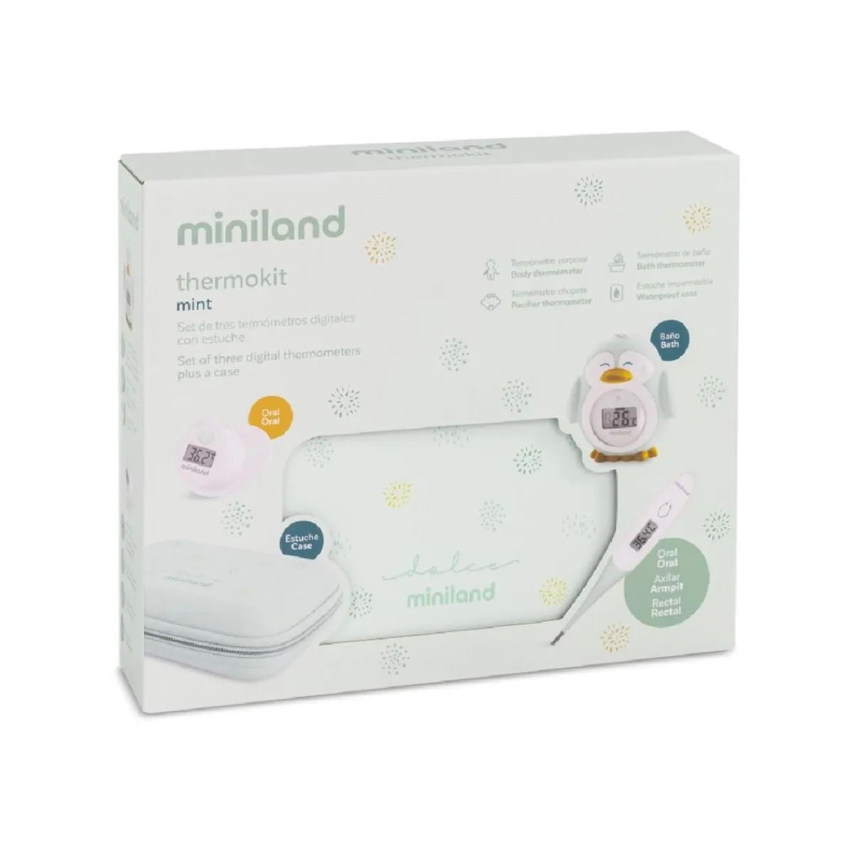 - Set de termómetros digitales Thermokit Dolce menta*MINILAND New