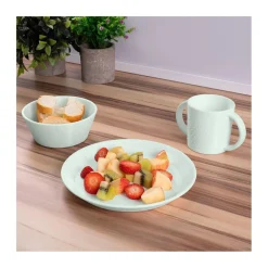 - Vajilla infantil Round menta*MINILAND Clearance