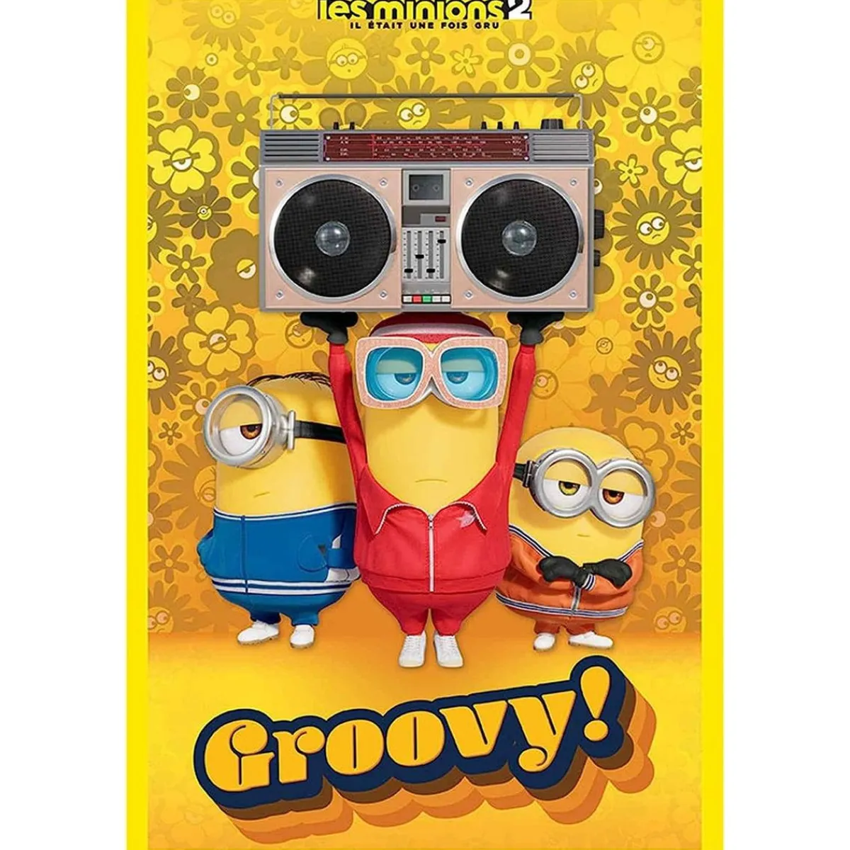 Minions - Poster Groovy Minions tamaño 91.5 x 61 cm*ABYSSE CORP Hot