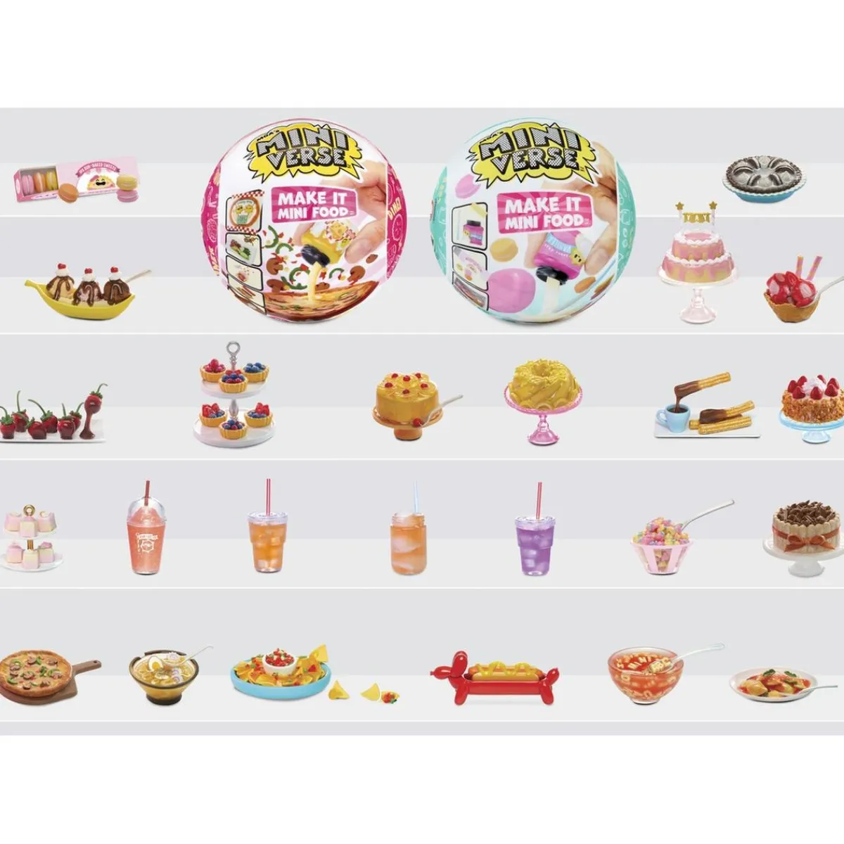 Outlet Miniverse - Cápsula sorpresa Mini Food: Diner for Sidekick: Serie 2A Coleccionables Y Mini Mundos