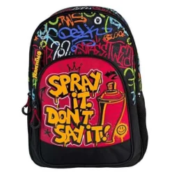 Best Mochila 2 compartimentos Graffiti Material Escolar