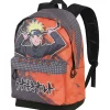 Outlet Mochila Hachimaki Naruto Shippuden, 41 cm, Naranja Material Escolar