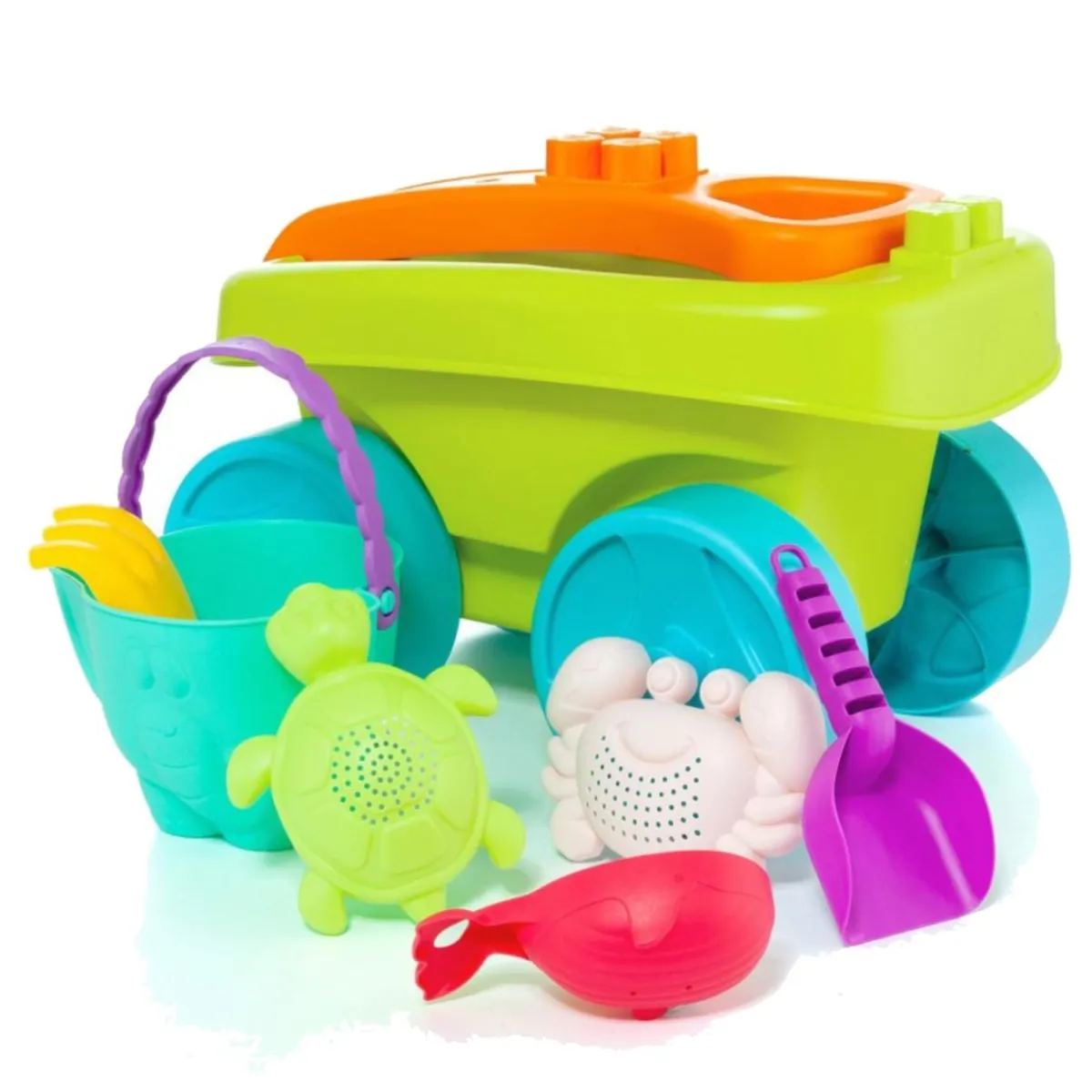 Clearance - Vagón de playa con accesorios Juguetes De Verano