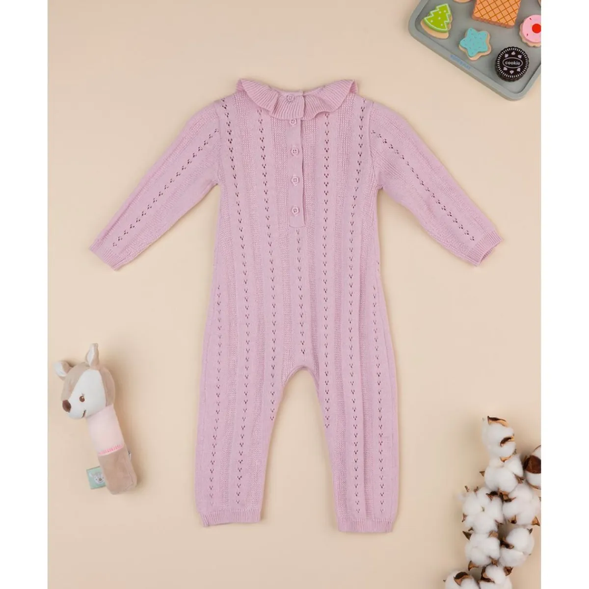 Mono niña rosa tricot*Prenatal Best