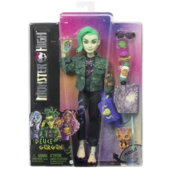 Best Monster High - Deuce Gorgon con mascota y accesorios ㅤ Muñecas