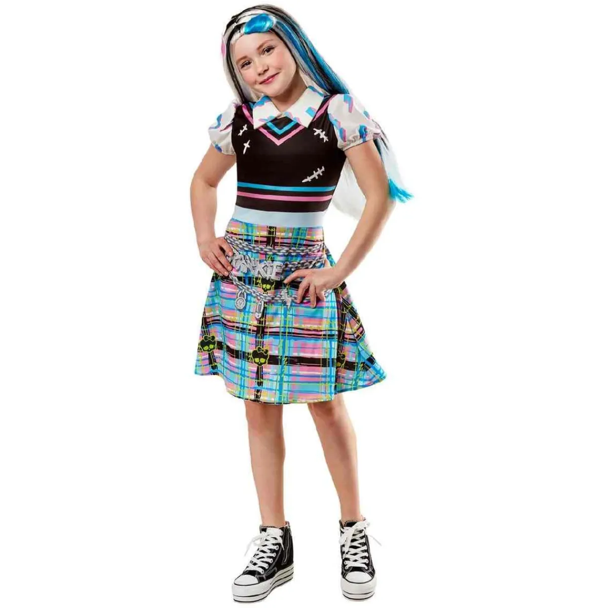 Sale Monster High - Disfraz infantil Frankie Stein talla L Disfraces|Halloween