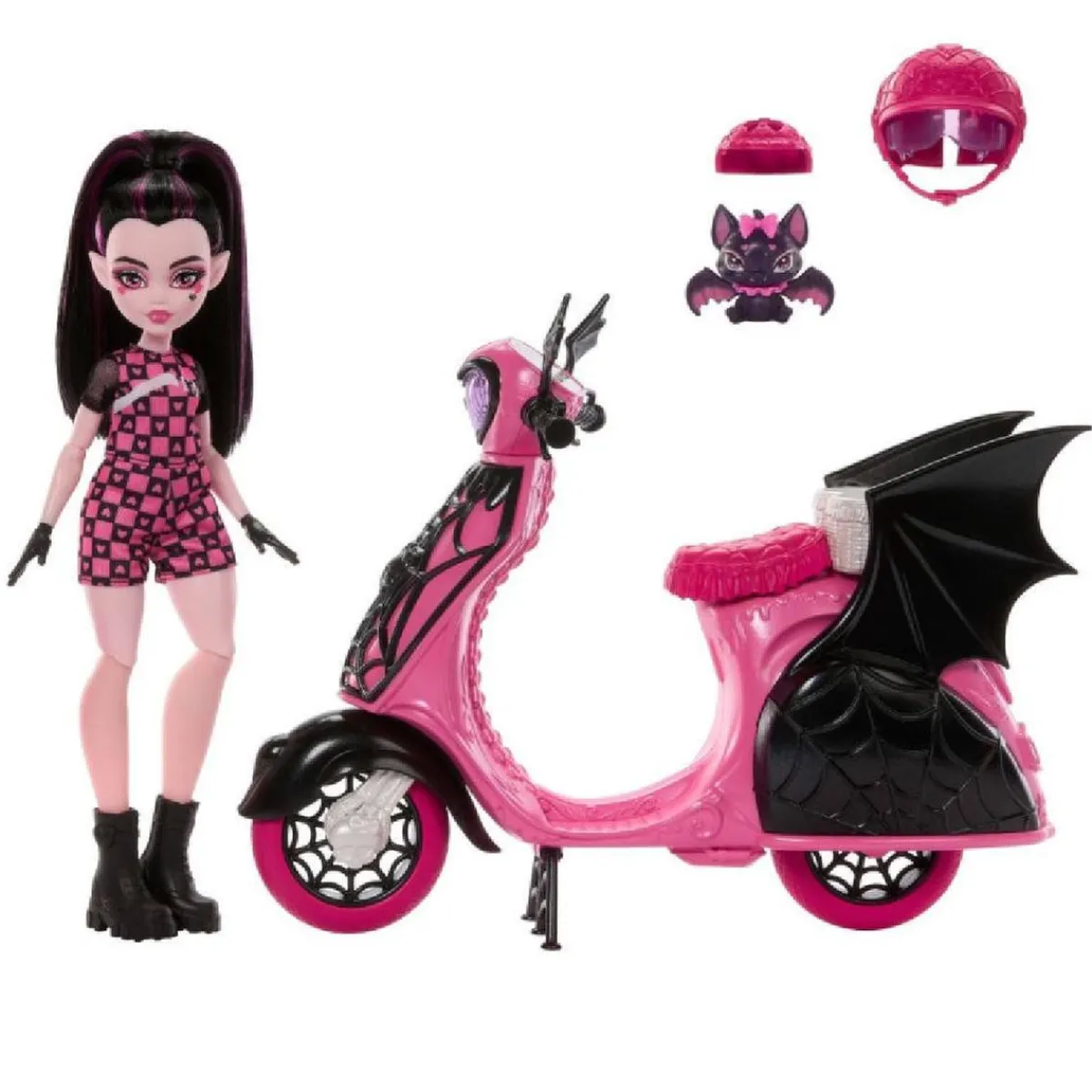 Outlet - Draculaura y su Scooter Muñecas