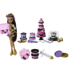 - Kit de Pastelería con Clawdeen Wolf - Colección Scary Sweet Birthday*MONSTER HIGH Hot