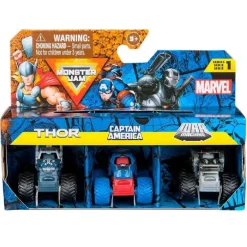 - Pack 3 Mini vehículos Marvel (varios modelos)*MONSTER JAM Online