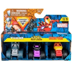 - Pack 3 Mini vehículos Marvel (varios modelos)*MONSTER JAM Online