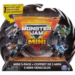 Monster Jam - Pack de 5 Mini vehículos ㅤ*SPIN MASTER Online