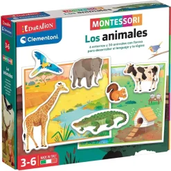 Montessori: Los animales*CLEMENTONI Outlet
