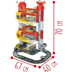 Motor & Co - Garaje Torre 5 plantas con 10 coches Vehículos Y Circuitos