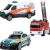 Discount Motor & Co - Pack 3 vehículos de emergencia Vehículos Y Circuitos