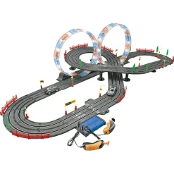 Motor & Co - Pista de Carreras Adrenaline Flash 7,4 m con dos Coches Vehículos Y Circuitos