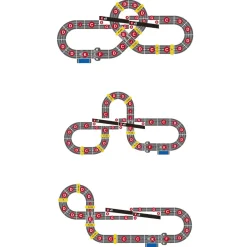 Motor & Co - Pista de Carreras Adrenaline Flash 7,4 m con dos Coches Vehículos Y Circuitos