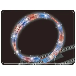 Motor & Co - Pista de Carreras Adrenaline Flash 7,4 m con dos Coches Vehículos Y Circuitos