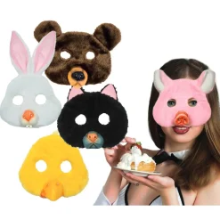 Máscara de felpa (varios modelos) Disfraces|Halloween