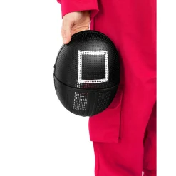 Discount Máscara el Juego del Calamar cuadrado - Oficial Netflix Halloween|Disfraces