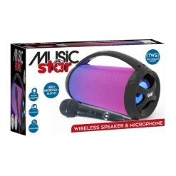 Sale Music Star - Altavoz Bluetooth con micrófono Electrónicos|Música