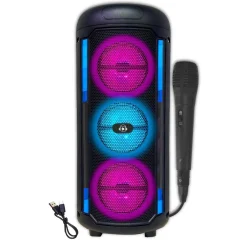 - Amplificador Karaoke con luces LED*MUSIC STAR Discount