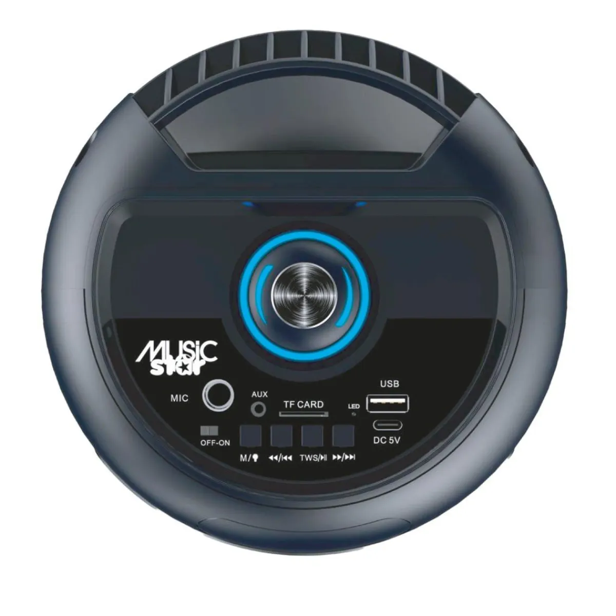 - Amplificador Karaoke con luces LED*MUSIC STAR Discount