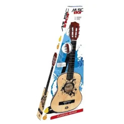 Sale Music Star - Guitarra de madera 75 cm Música|Electrónicos