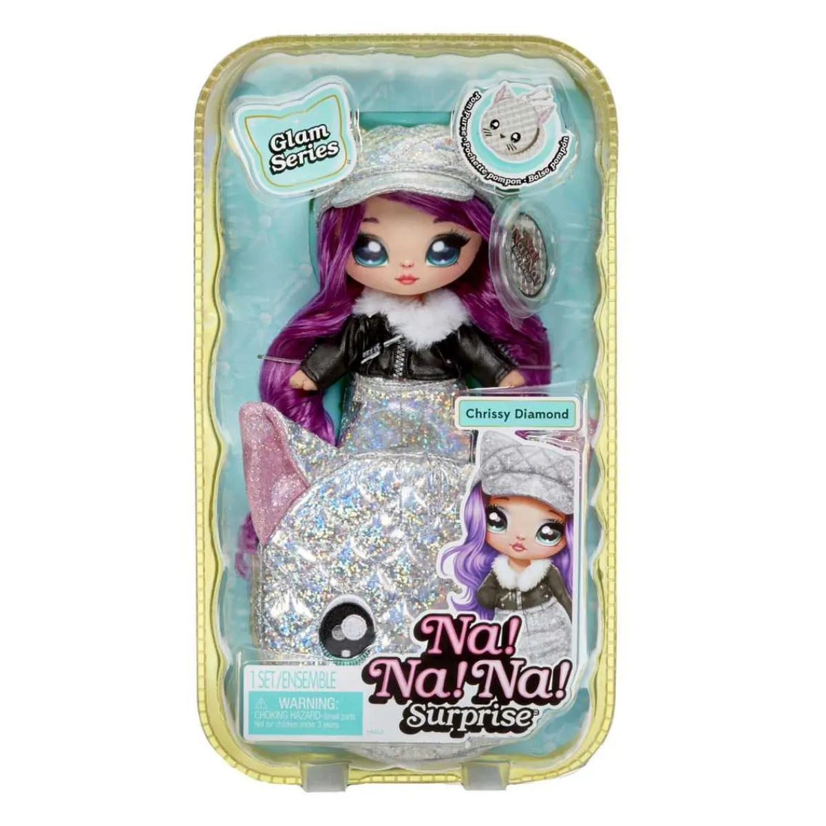 Na! Na! Na! Surprise 2-in-1 Pom Doll Glam Series - Chrissy Diamond*NA NA NA