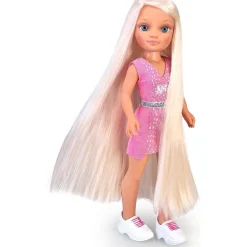 Discount - Muñeca con pelo súper largo y accesorios para crear peinados ㅤ Muñecas