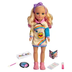 - Muñeca maquillaje arcoirirs Muñecas