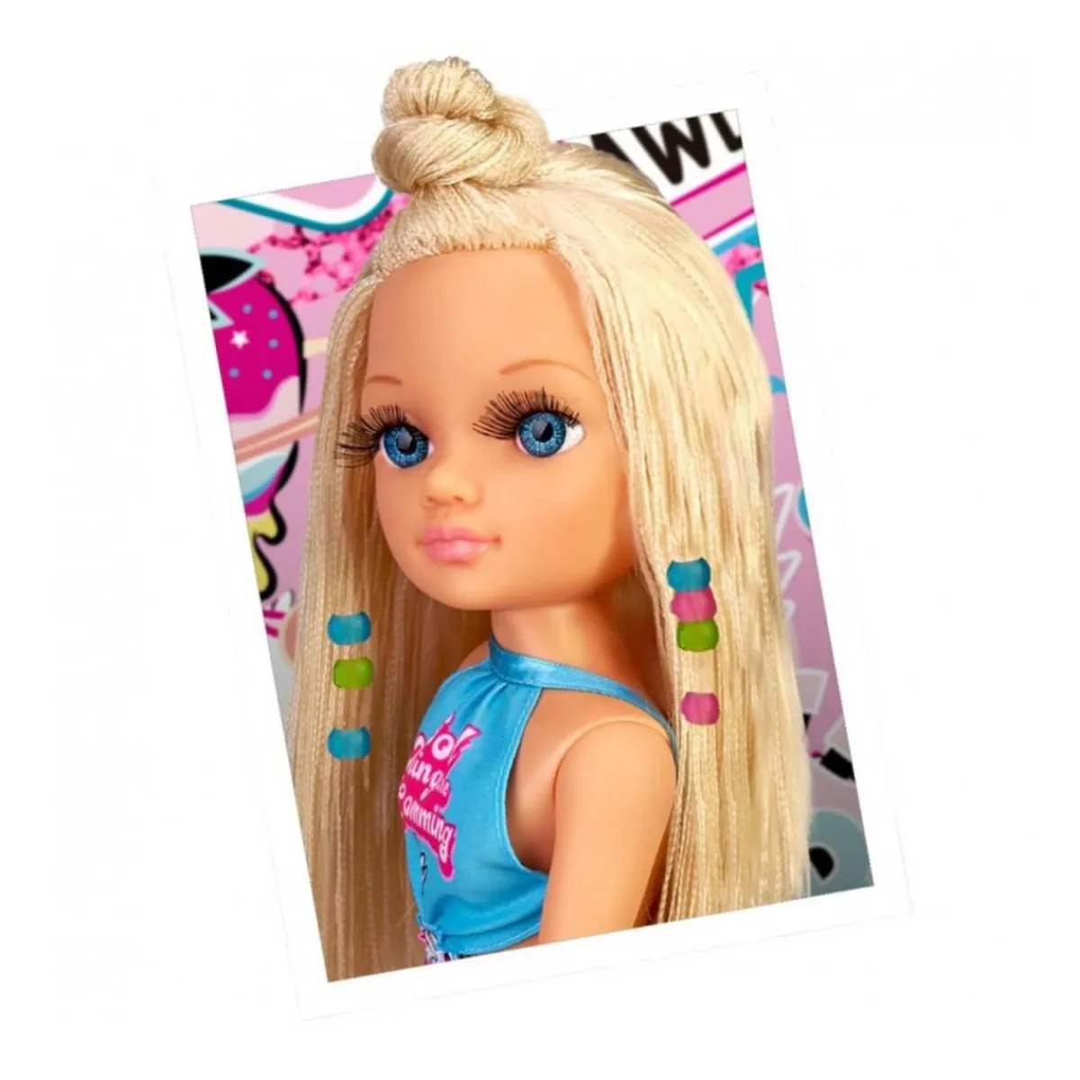 Best - Un día de trenzas, pelo rubio Muñecas