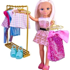 Online - Vestidor de looks con ropa y accesorios para muñeca glamurosa ㅤ Muñecas