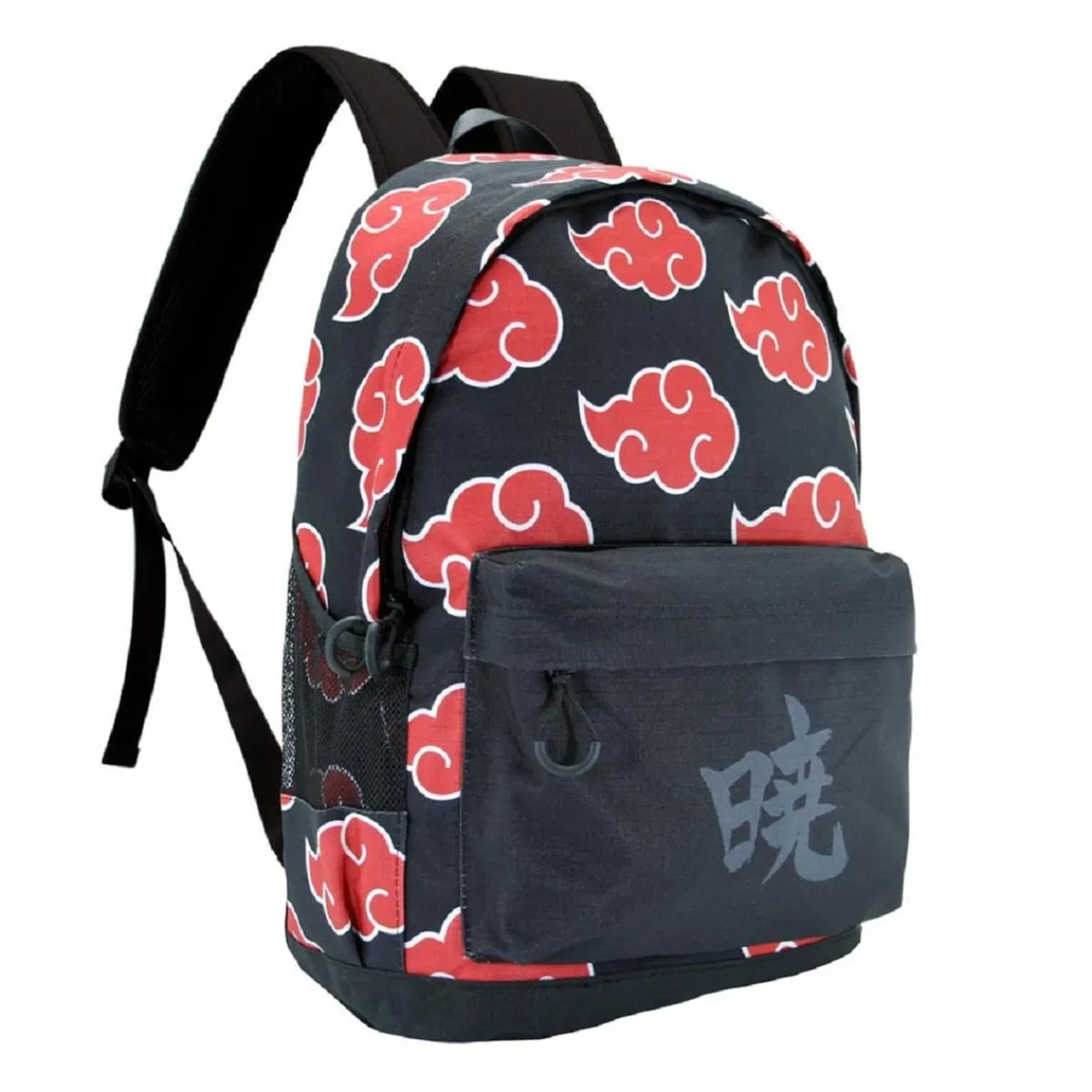 Hot Naruto - Mochila negra con nubes HS 1.3 Friki Zone|Merchandising