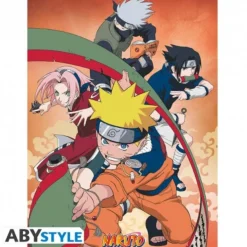 Naruto set 2 posters Naruto equipo 7*ABYSSE CORP Discount