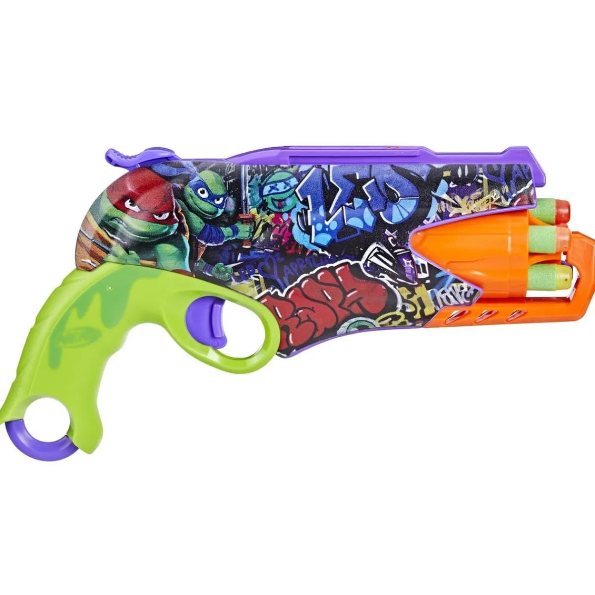 Hot - Blaster de Espuma Tortugas Ninja ㅤ Nerf Y Blasters