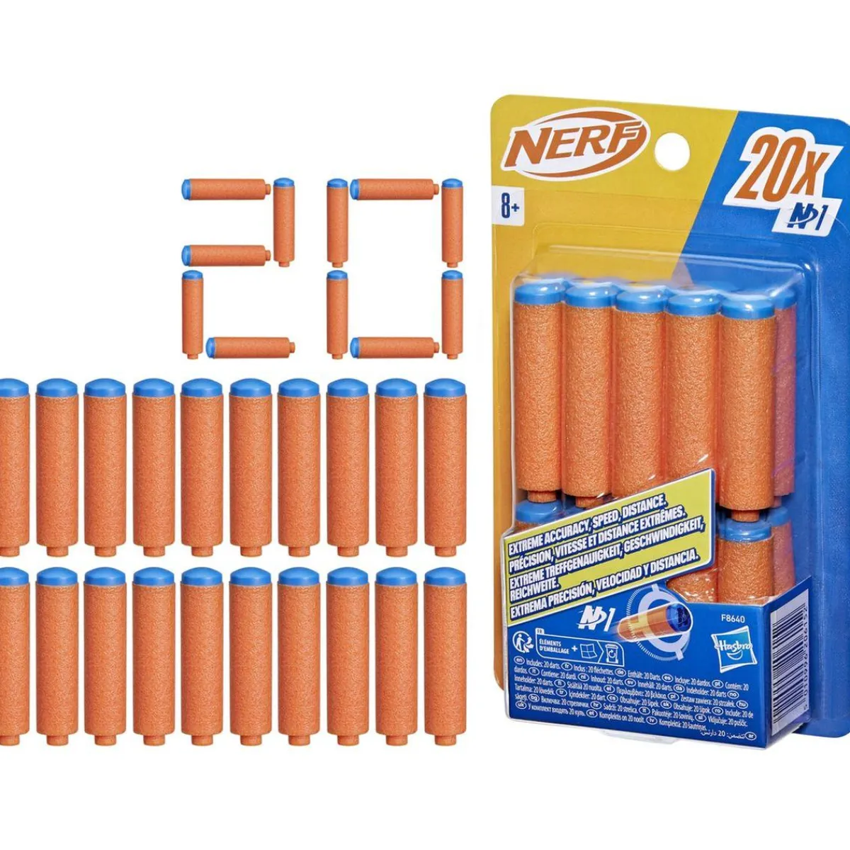 New - Dardos recarga N1 20 unidades Nerf Y Blasters