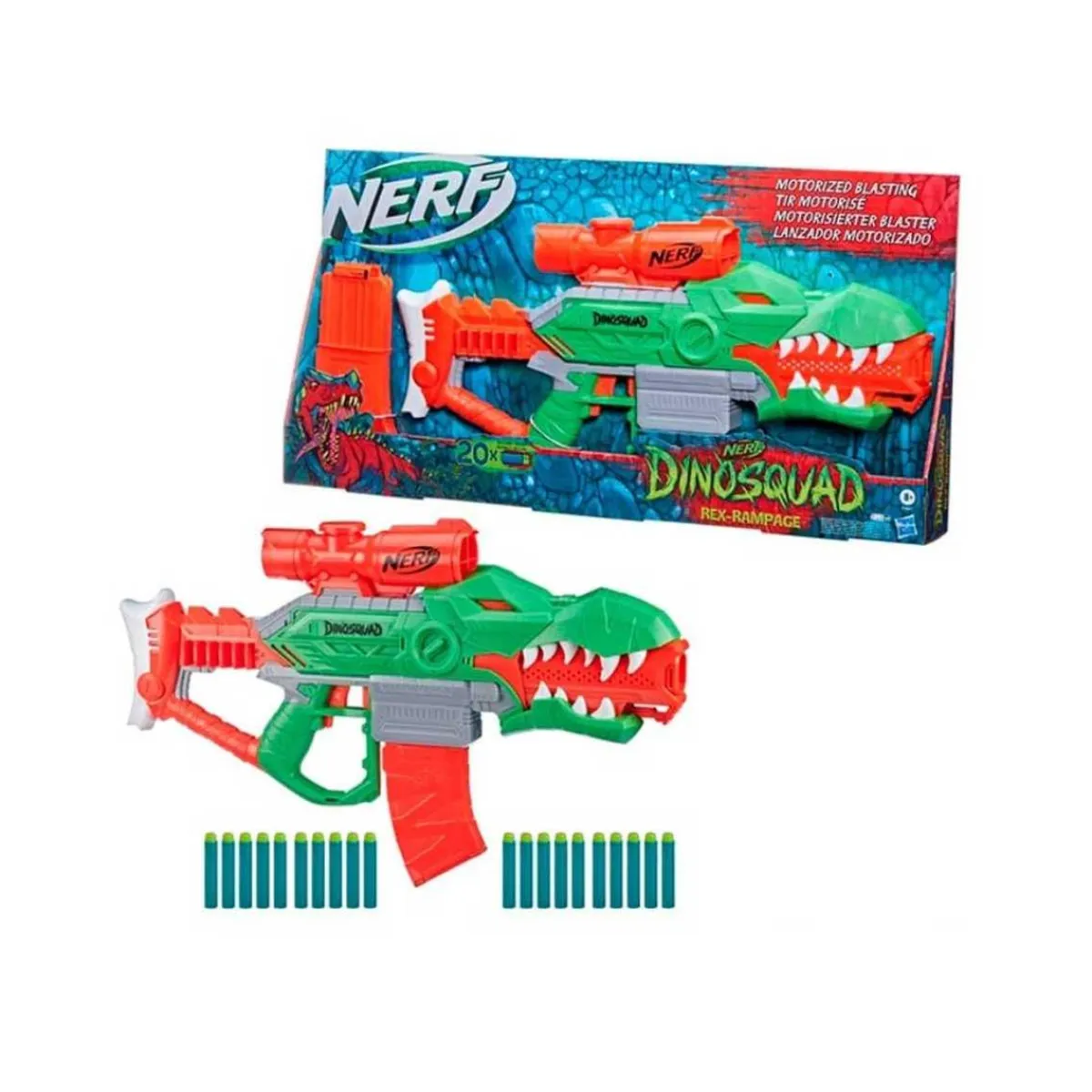 - Dinosquad Rex-Rampage*NERF Clearance