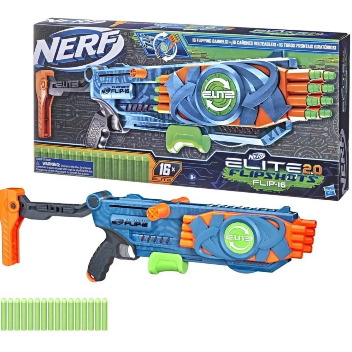 Elite 2.0 - Flipshots Flip 16*NERF Hot