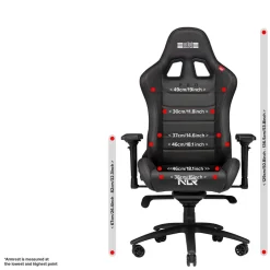 - ProGaming Chair Black Leather Edition*NEXT LEVEL RACING Outlet