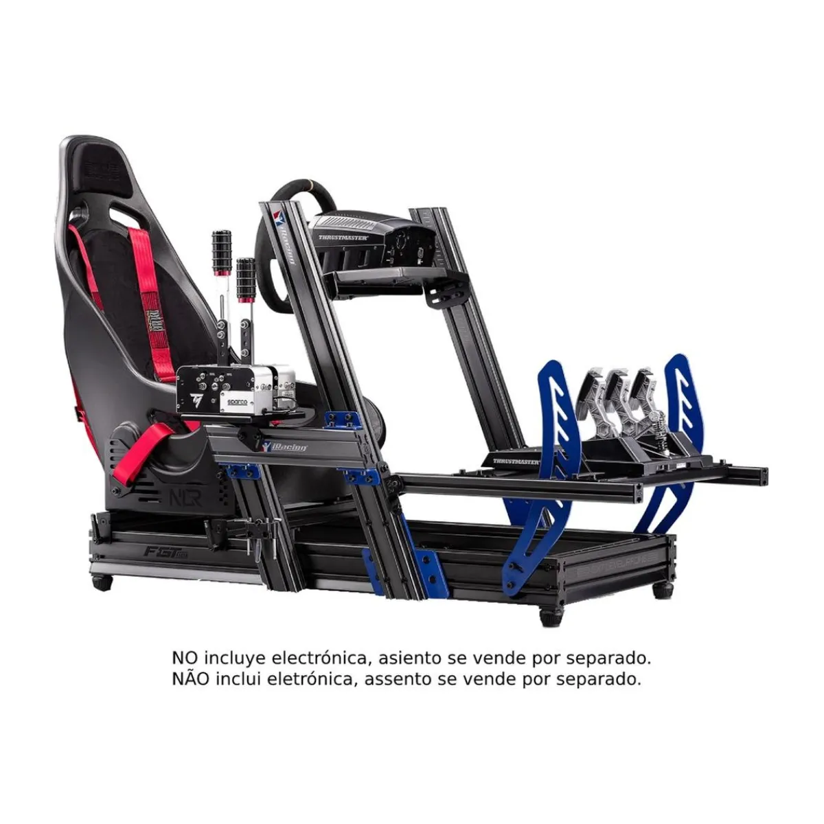 Cockpit Aluminium Simulator para sillón Gaming iRacing Edition*NEXT LEVEL RACING New