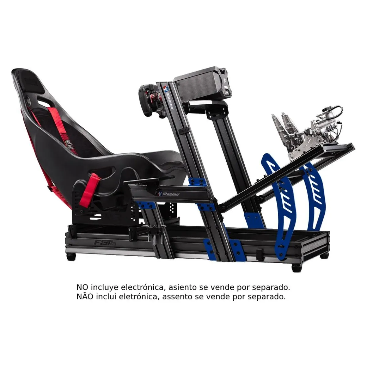 Cockpit Aluminium Simulator para sillón Gaming iRacing Edition*NEXT LEVEL RACING New