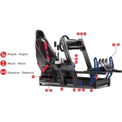 Cockpit Aluminium Simulator para sillón Gaming iRacing Edition*NEXT LEVEL RACING New
