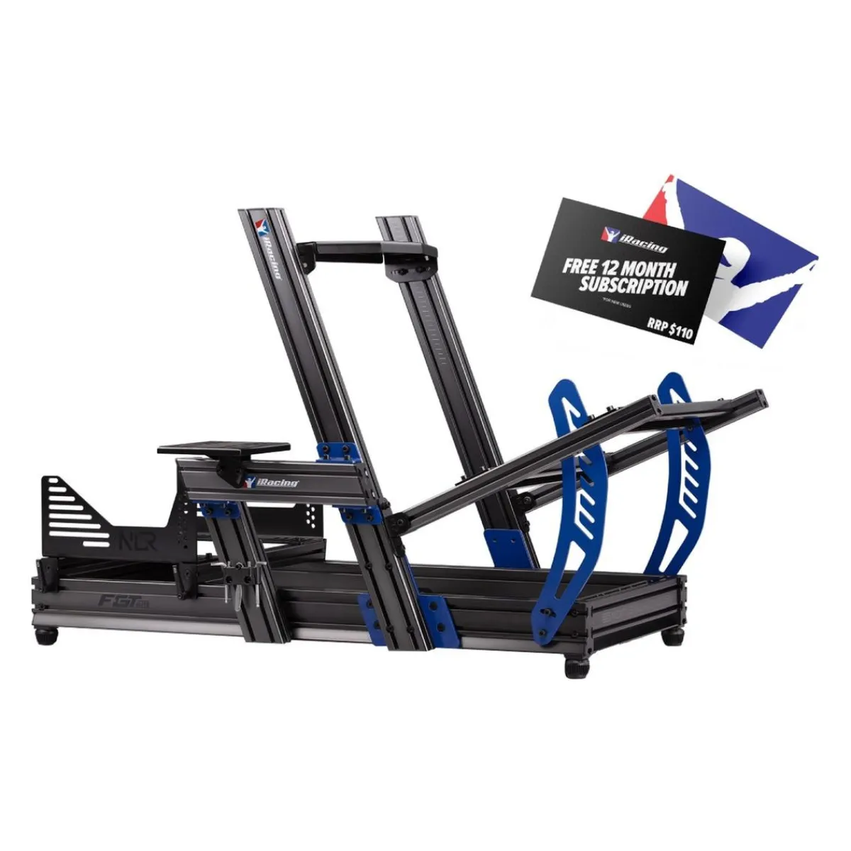 Cockpit Aluminium Simulator para sillón Gaming iRacing Edition*NEXT LEVEL RACING New