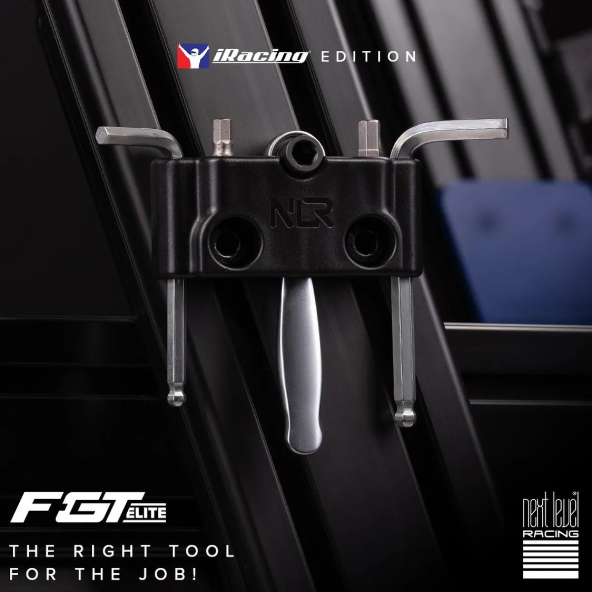 Cockpit Aluminium Simulator para sillón Gaming iRacing Edition*NEXT LEVEL RACING New