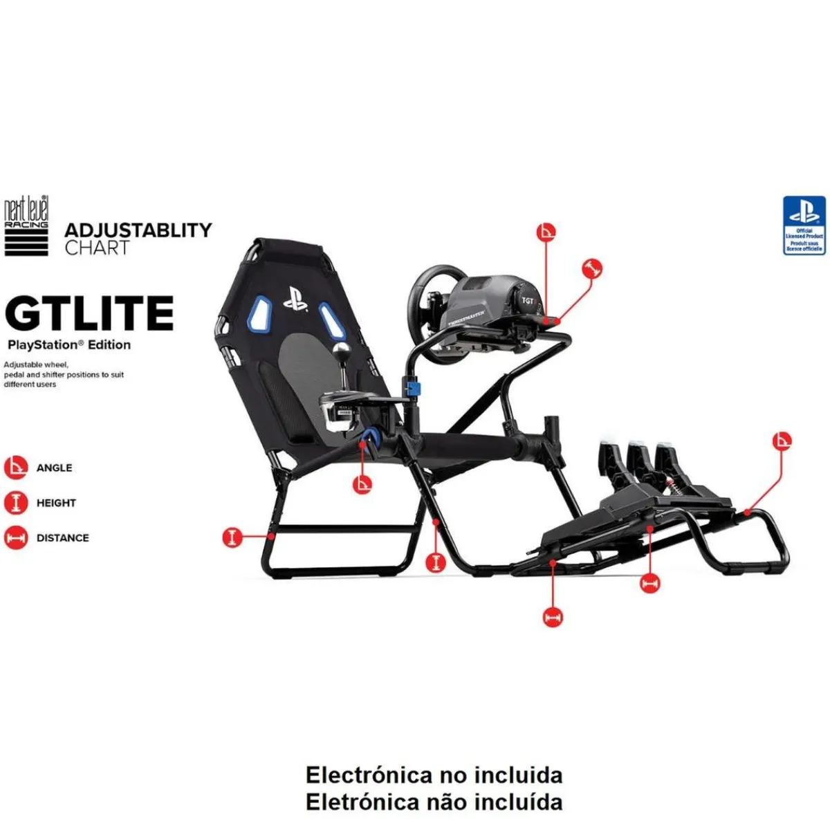 - Cockpit GTLite Edición PlayStation*NEXT LEVEL RACING Clearance